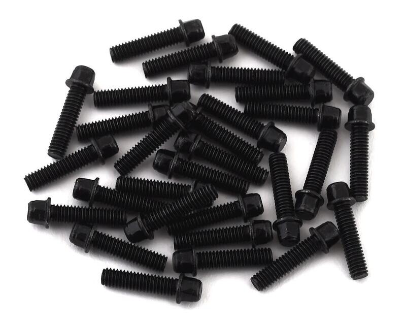 SSD00410 SSD RC 2.5x10mm Scale Wheel Bolts (Black) (30)