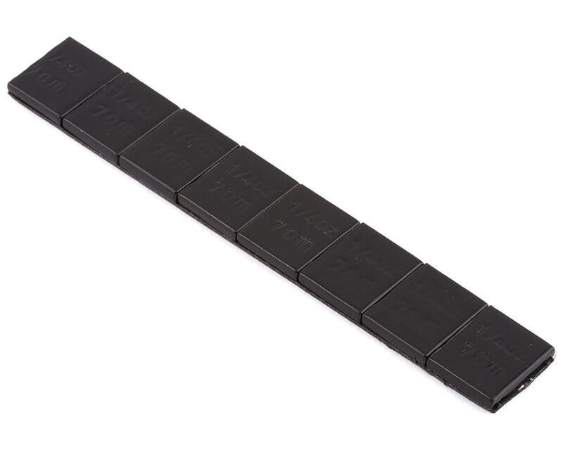 DRC-700 DragRace Concepts Self Stick Chassis Weights (Black) (8) (1/4oz)