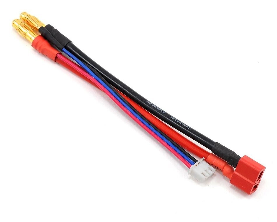 PTK-5324 ProTek RC 2S Charge/Balance Adapter (T-Style Ultra Plug to 5mm Bullet Connector)
