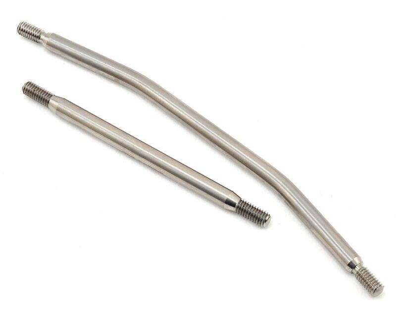SAMSCX2-5025SS Samix SCX10 II Titanium Standard Steering Link Kit (2)