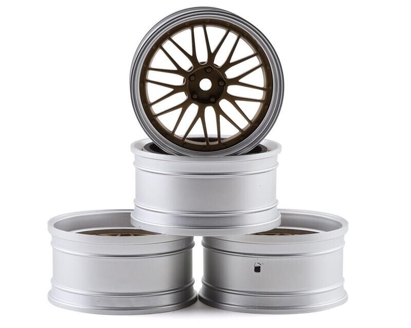 MXS-832102GD  MST FS-GD LM Wheel Set (Gold) (4) (Offset Changeable)