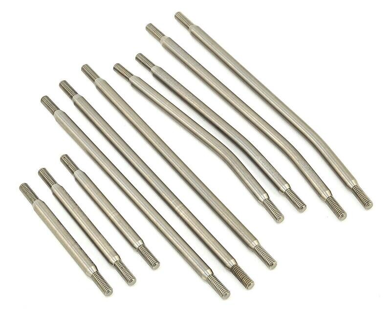 SAMTRX4-5025FLS  Samix Traxxas TRX-4 324mm Titanium High Clearance Link Kit (10)
