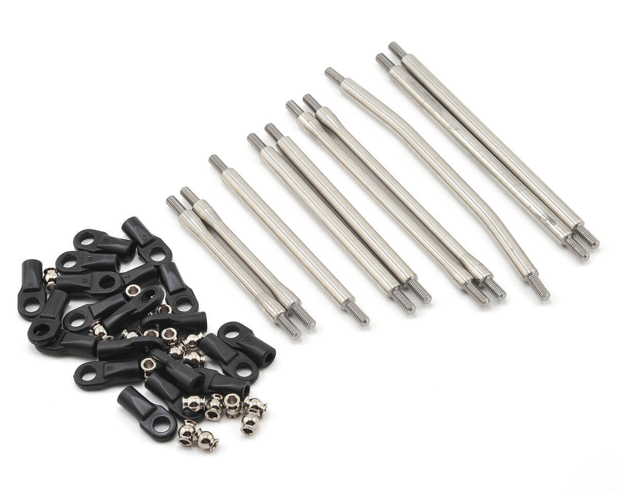 INCIRC00070  Incision SCX10 II 1/4&quot; Stainless Steel Link Kit (10)