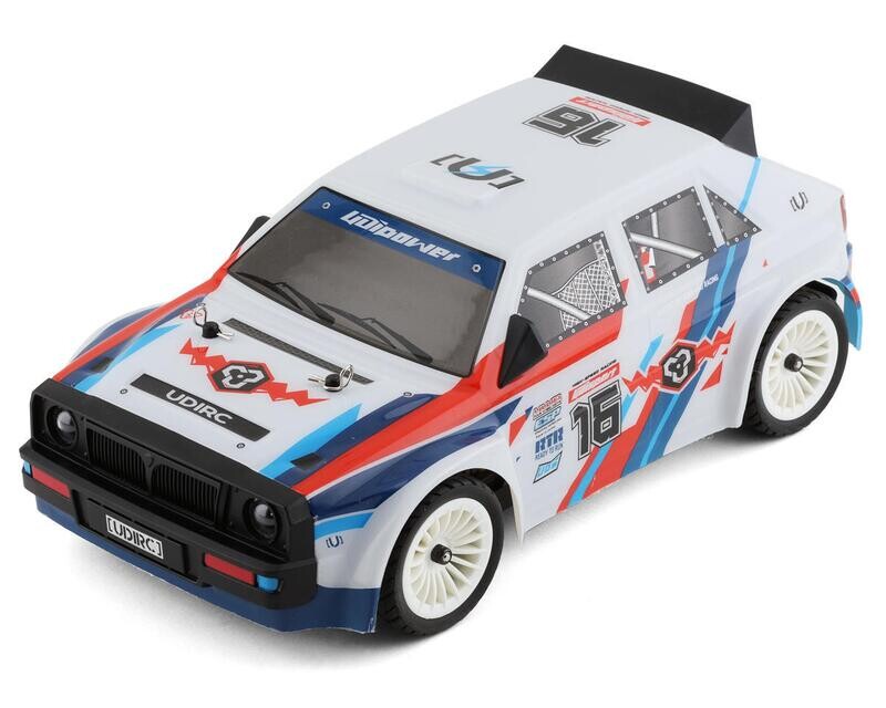 UDI1603 UDI RC Lancia Rally 1/16 4WD RTR On-Road RC Car w/Drift Tires
