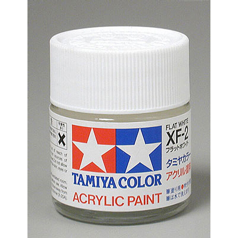 TAM81302 Tamiya XF-2 Flat White Acrylic Paint (23ml)