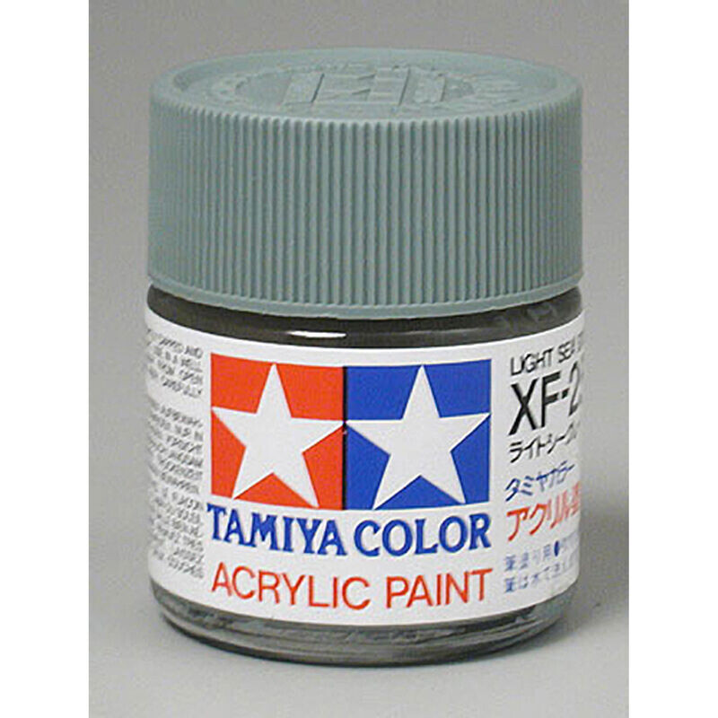 TAM81325 Tamiya XF-25 Flat Light Sea Grey Acrylic Paint (23ml)