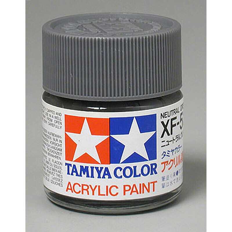 TAM81353 Tamiya XF-53 Flat Neutral Grey Acrylic Paint (23ml)