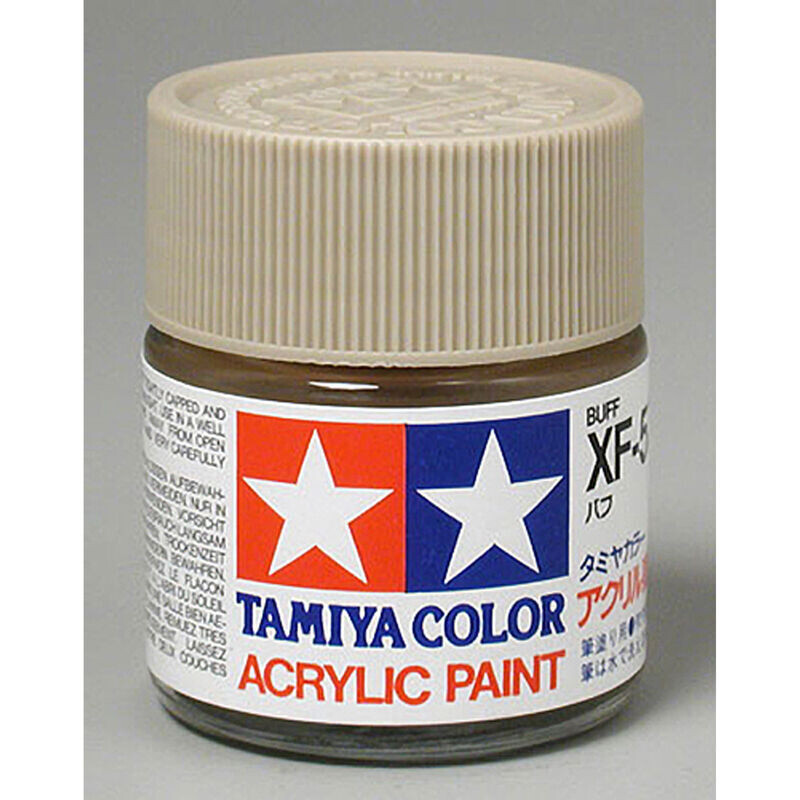 TAM81357 Tamiya XF-57 Flat Buff Acrylic Paint (23ml)