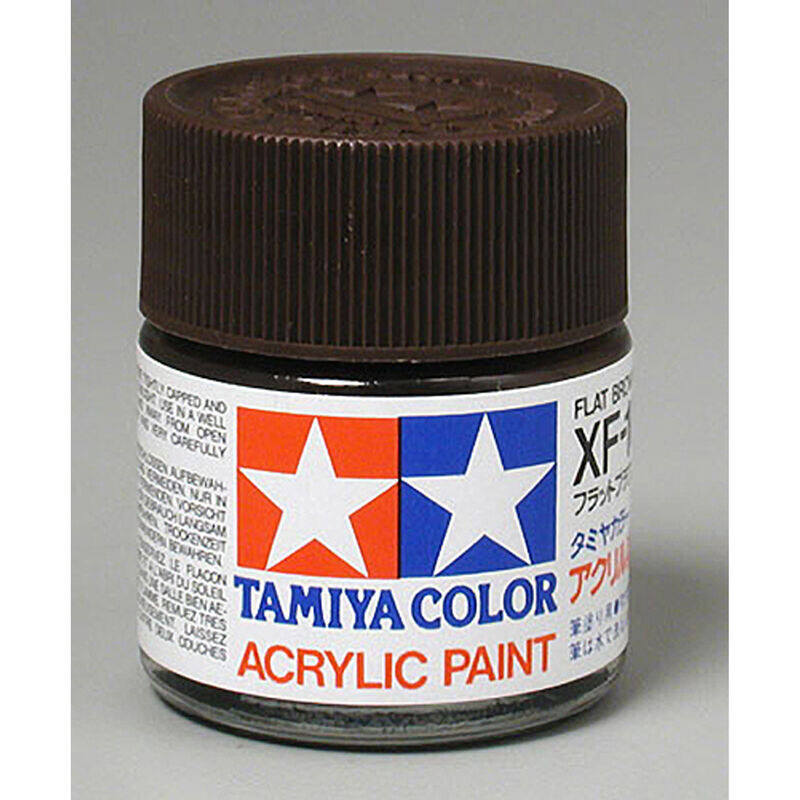 TAM81310 Tamiya XF-10 Flat Brown Acrylic Paint (23ml)