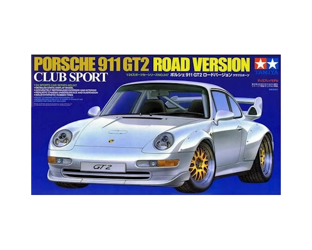 TAM24247 Tamiya 1/24 Scale GT2 ST Version Porsche