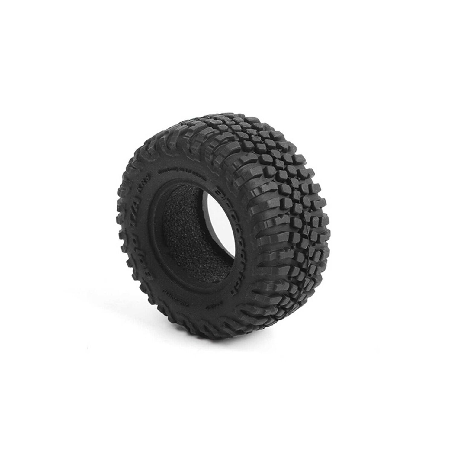 RC4ZT0202 BFGoodrich T/A KR3 1.0&quot; Tires (2)