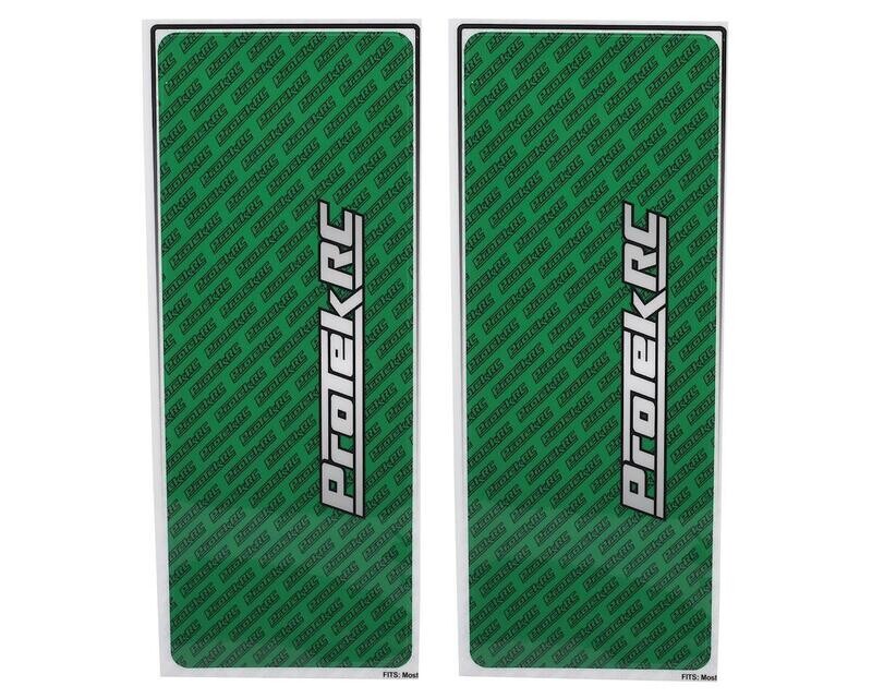 PTK-1102-GRN ProTek RC Universal Chassis Protective Sheet (Green) (2) (12.5x33.5cm)