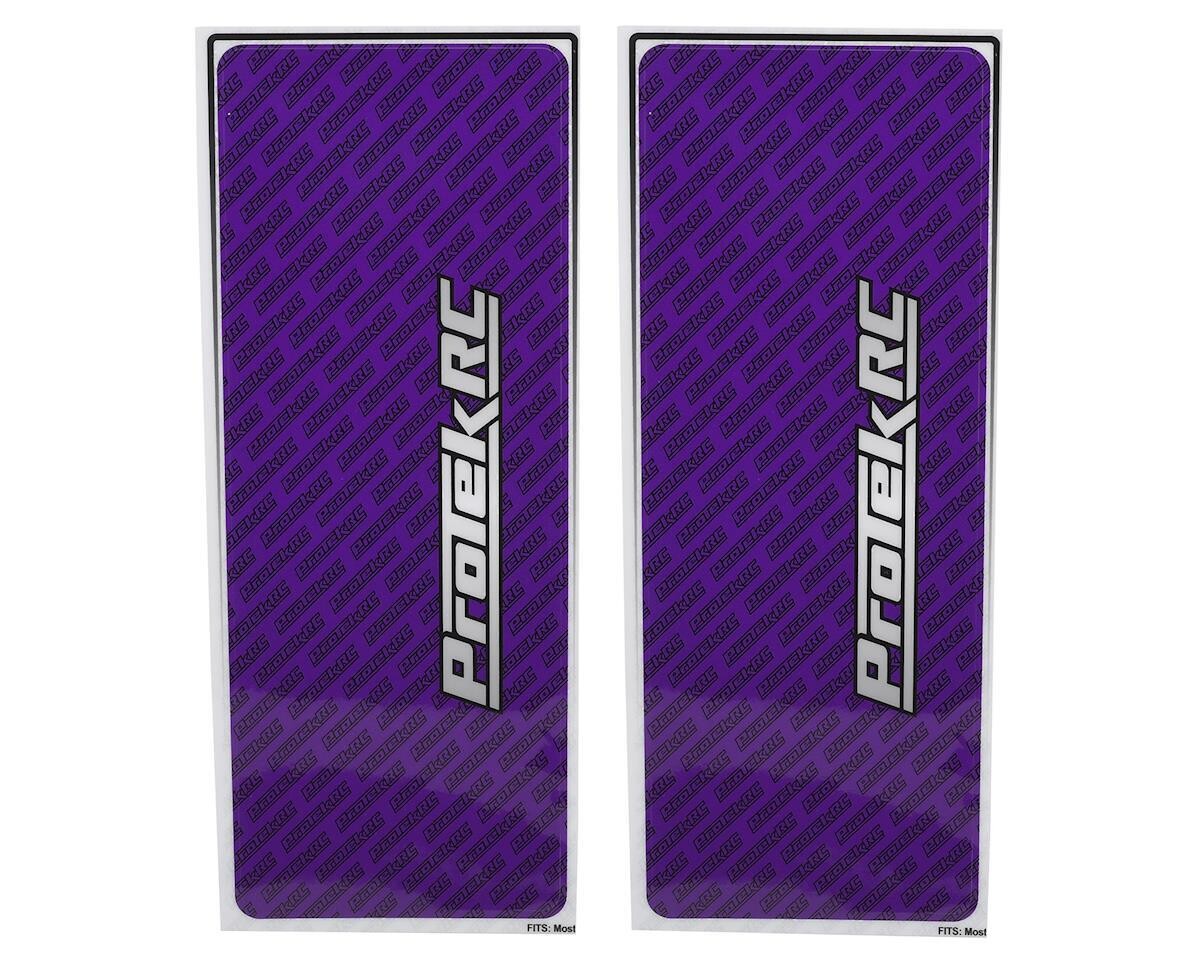 PTK-1102-PUR ProTek RC Universal Chassis Protective Sheet (Purple) (2) (12.5x33.5cm)