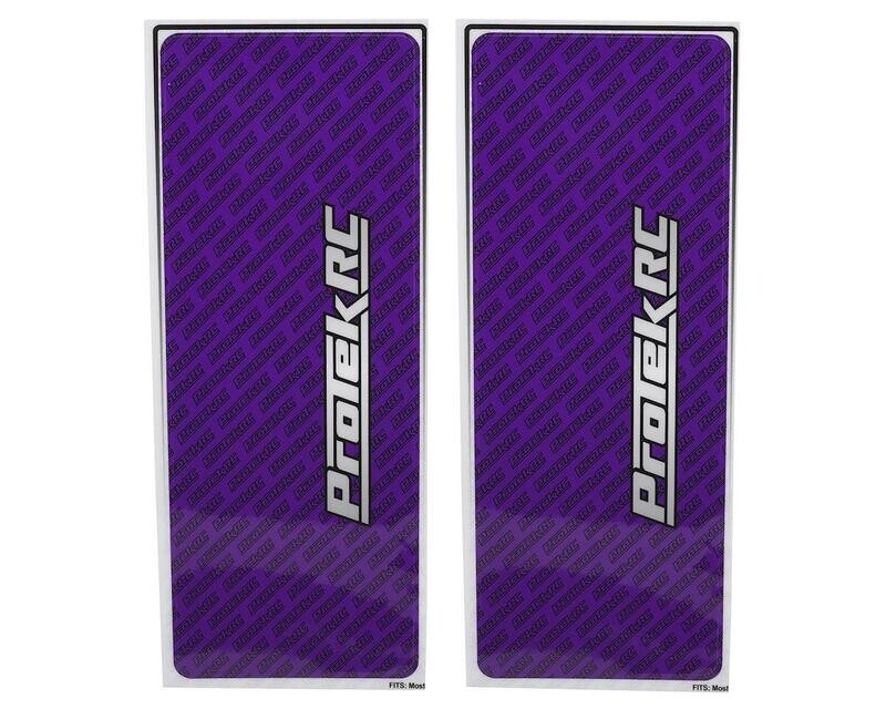 PTK-1102-PUR ProTek RC Universal Chassis Protective Sheet (Purple) (2) (12.5x33.5cm)
