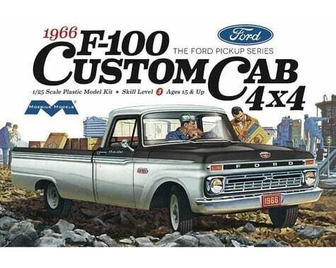 MOE1236 1/25 1966 Ford F100 Custom Cab 4x4