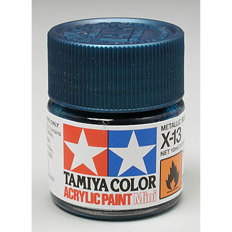 TAM81513  Tamiya X-13 Metallic Blue Acrylic Paint (10ml)