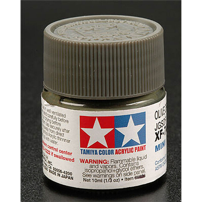 TAM81774 Tamiya XF-74 Flat Olive Drab Acrylic Paint (10ml)