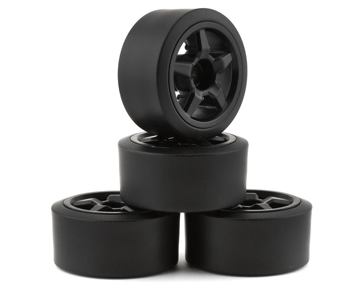 UDI1604-005#B  UDI RC 1/16 Pre-Mounted Drift Tires (4)