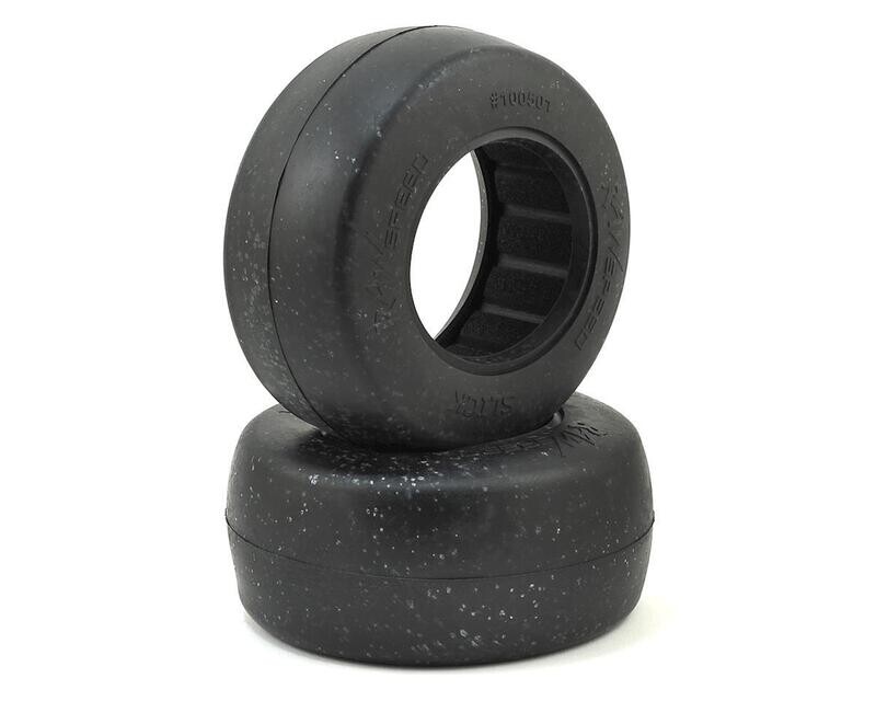 RWS100501CB Raw Speed RC Slick Short Course No Prep Drag Racing Tires (2) (Clay)