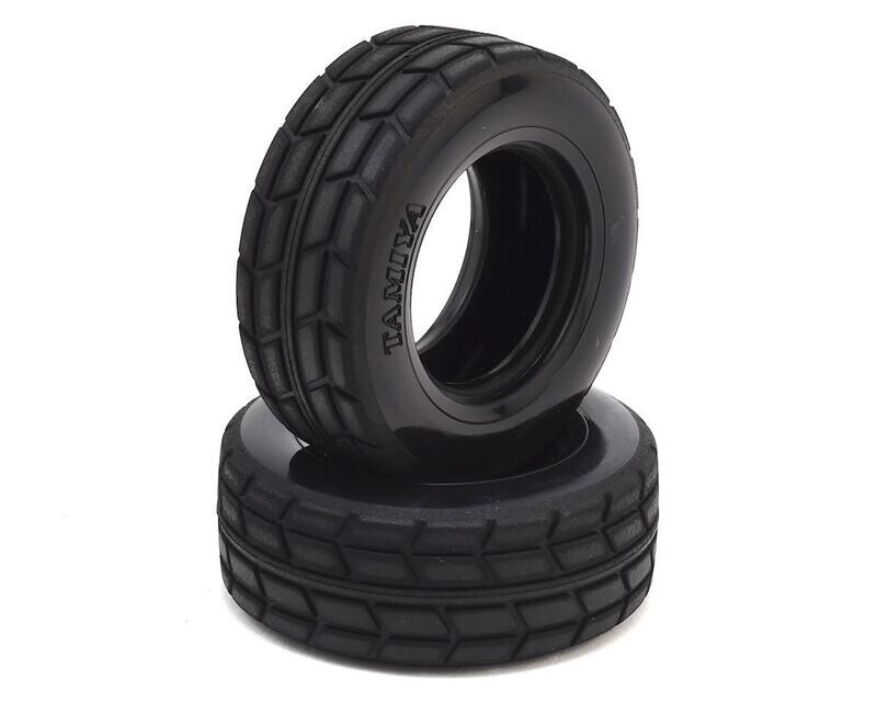 TAM51589 Tamiya TT-01 Racing Truck On-Road Semi Truck Tires (2)