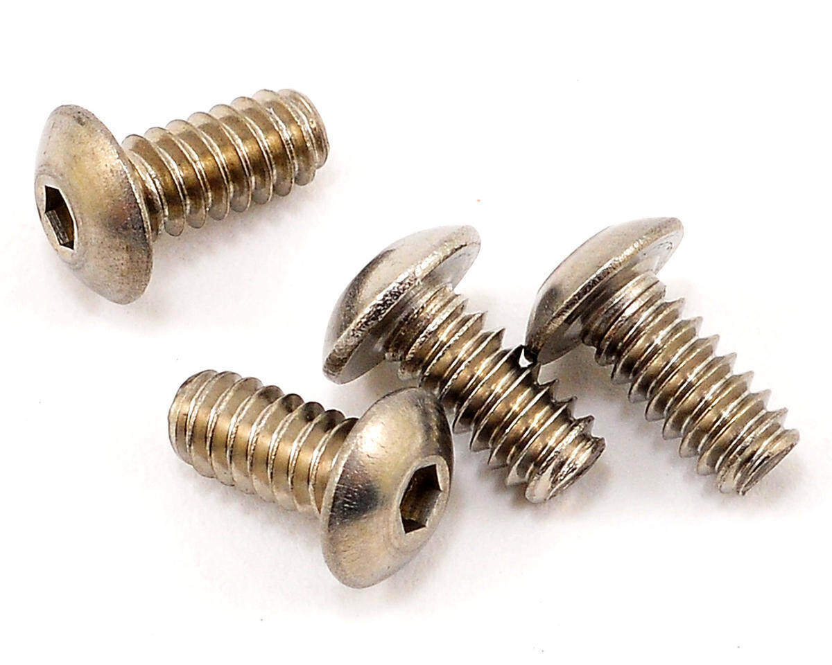 CLN1434 CRC 1/4&quot;x4-40 Stainless Steel Button Head Screw (4)