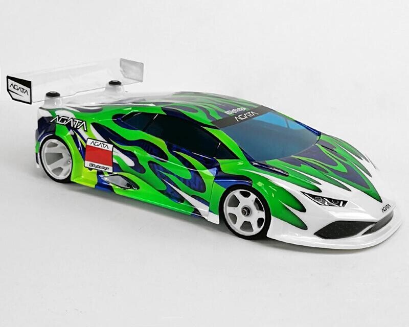 BDYGT12-AGT Bittydesign Agata GT12 1/12 On-Road Body (Clear) (SupaStox Class)