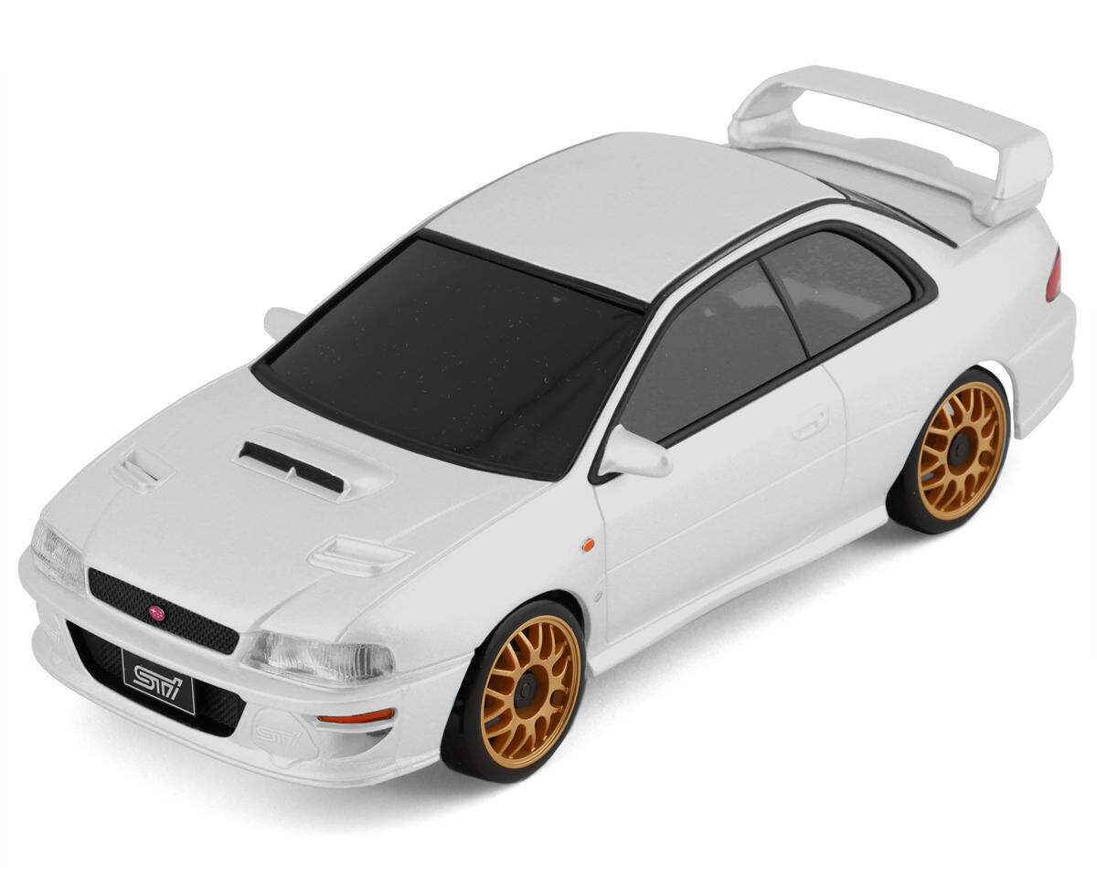 KYO32627W Kyosho MA-020 AWD Mini-Z ReadySet w/Subaru Impreza WRX STI 22B Body (White) w/KT-531P 2.4GHz Radio