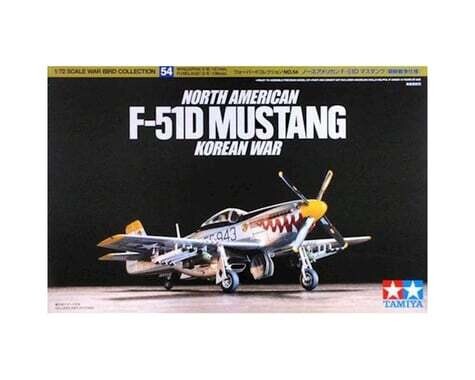 TAM60754 Tamiya 1 72 F51 Mustang Korean War Model Kit