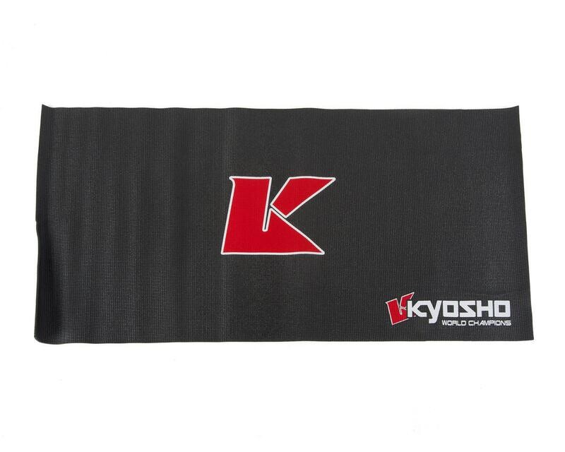 KYOKA30005BK Kyosho Big K 2.0 Pit Mat (Black) (122x61cm)