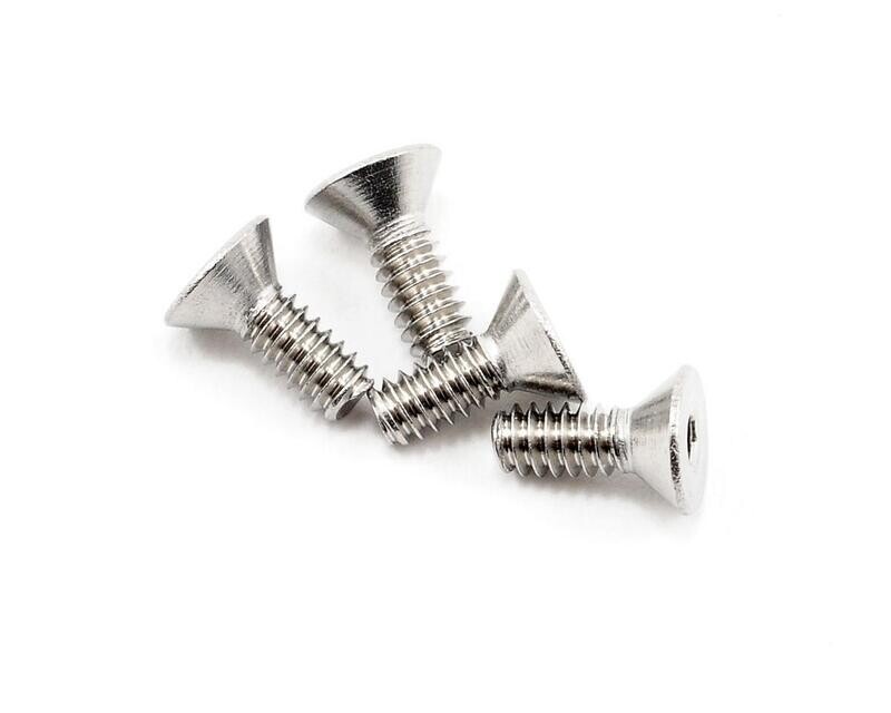 CLN1426 CRC 4-40x5/16&quot; Stainless Steel Flat Head Screw (4)