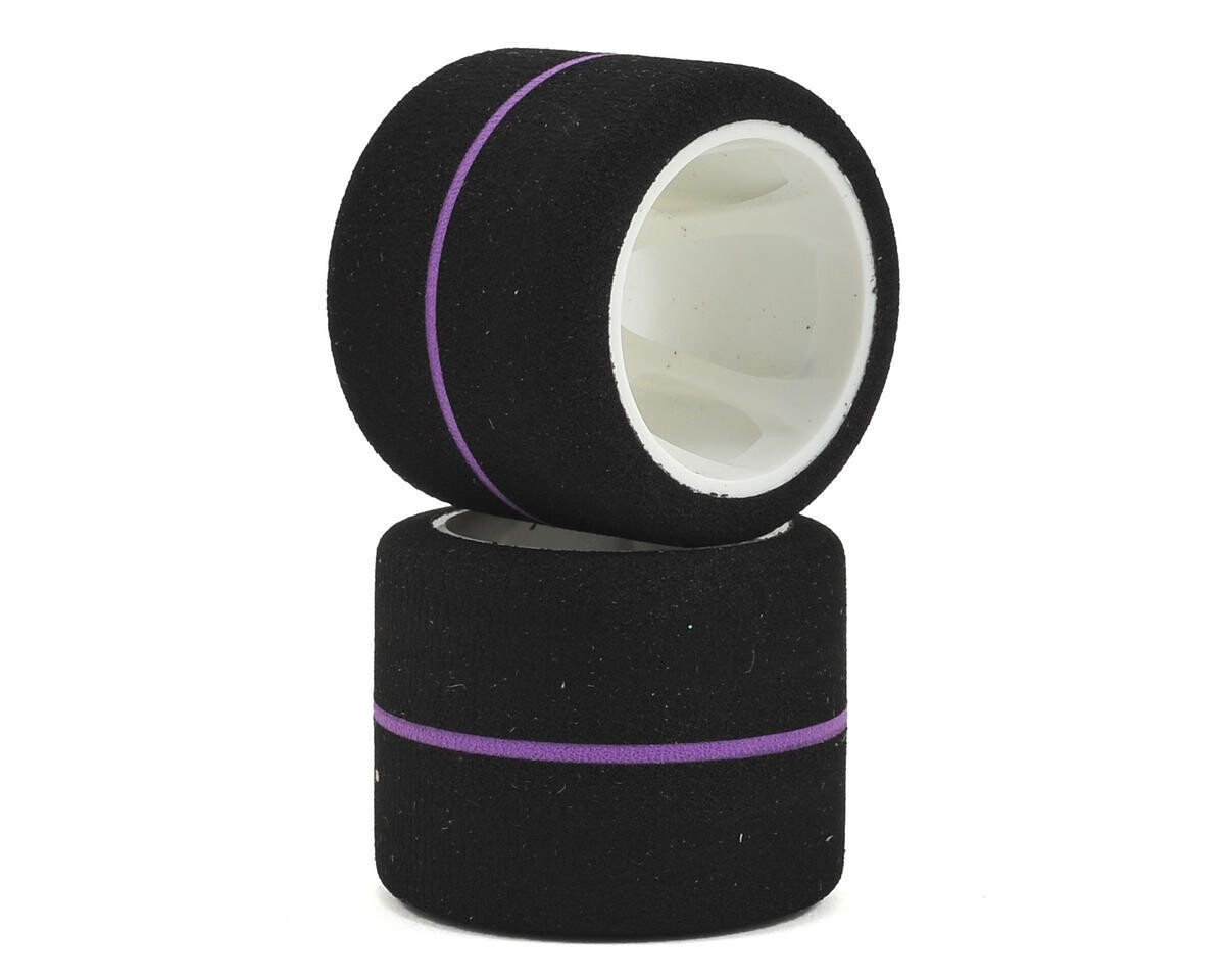 CLN2232 CRC &quot;WGT Stripe&quot; 1/12 Spec Rear Tire (2) (Purple)