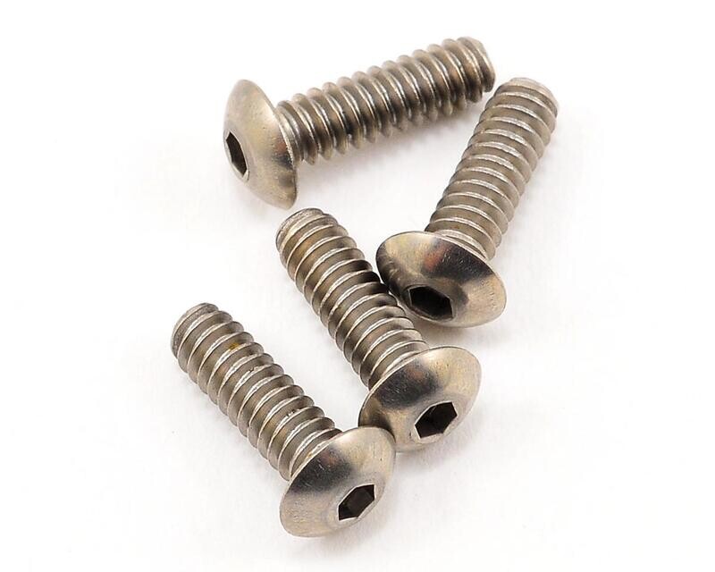CLN1436 CRC 3/8x4/40 Stainless Steel Button Head Screw (4)