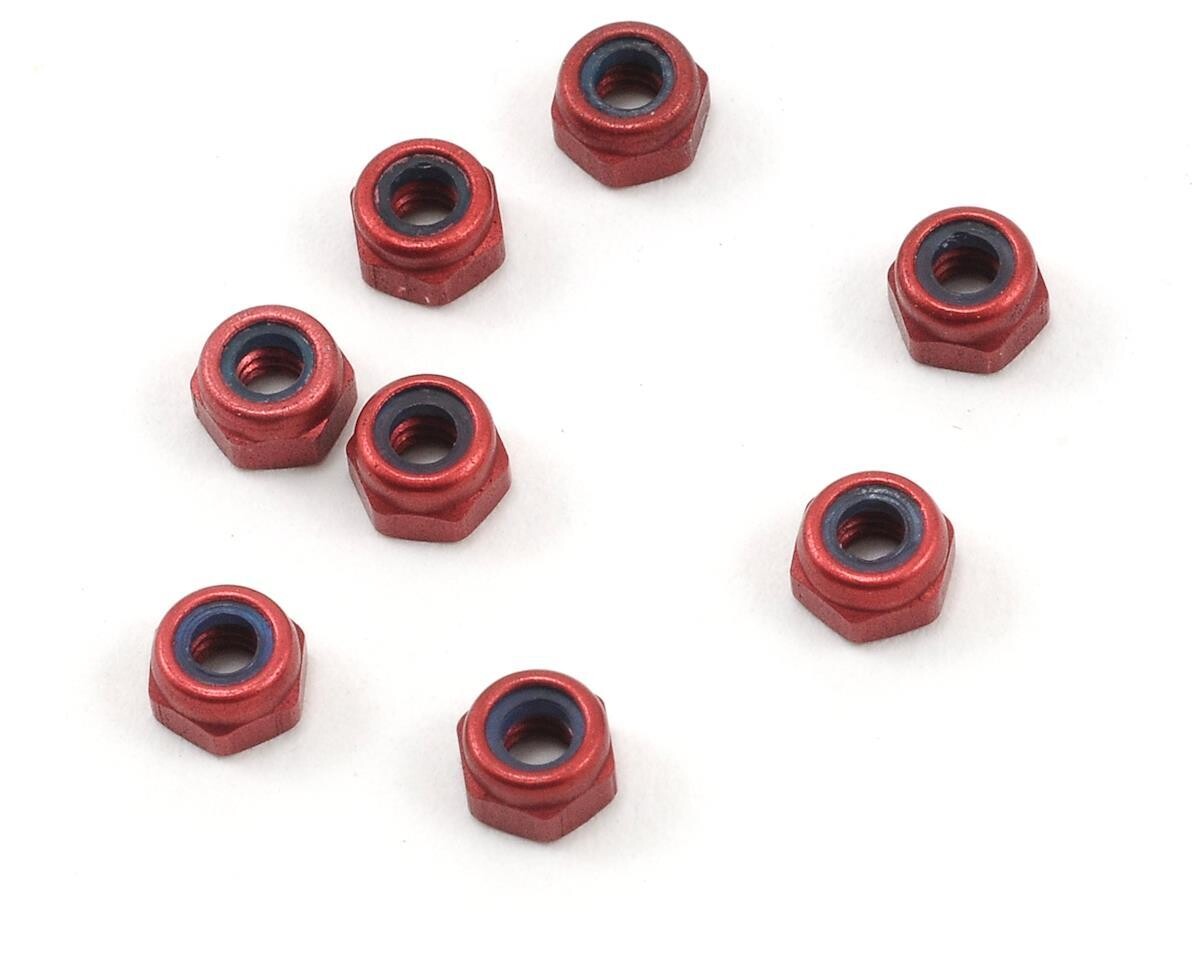 CLN1472 CRC 2-56 Aluminum Locknut (Red) (8)