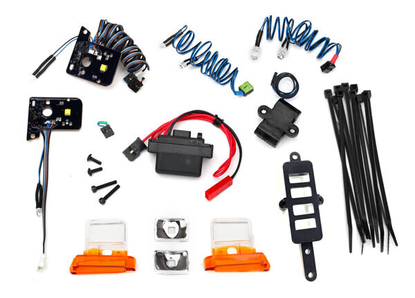 8035A LED light set, complete with power supply (contains headlights, tail lights, side marker lights, &amp; distribution block) (fits #8010 body)