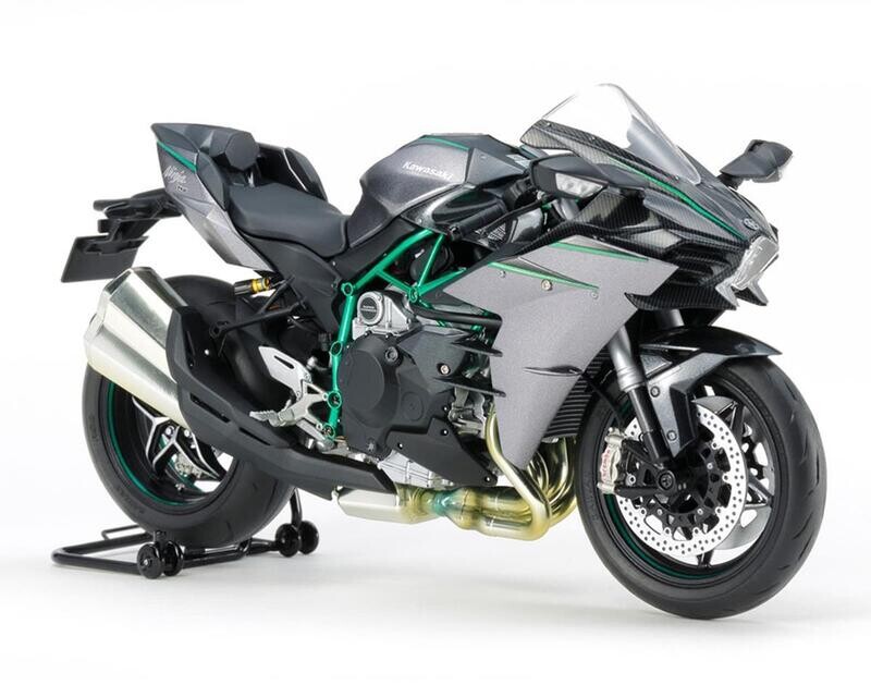TAM14136 Tamiya Kawasaki Ninja H2 Carbon 1/12 Motorcycle Model Kit