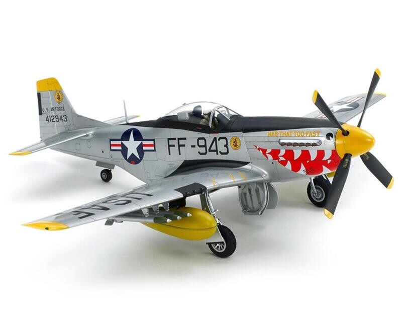 TAM60328 Tamiya North American F-51D Mustang Korean War 1/32 Model Airplane Kit