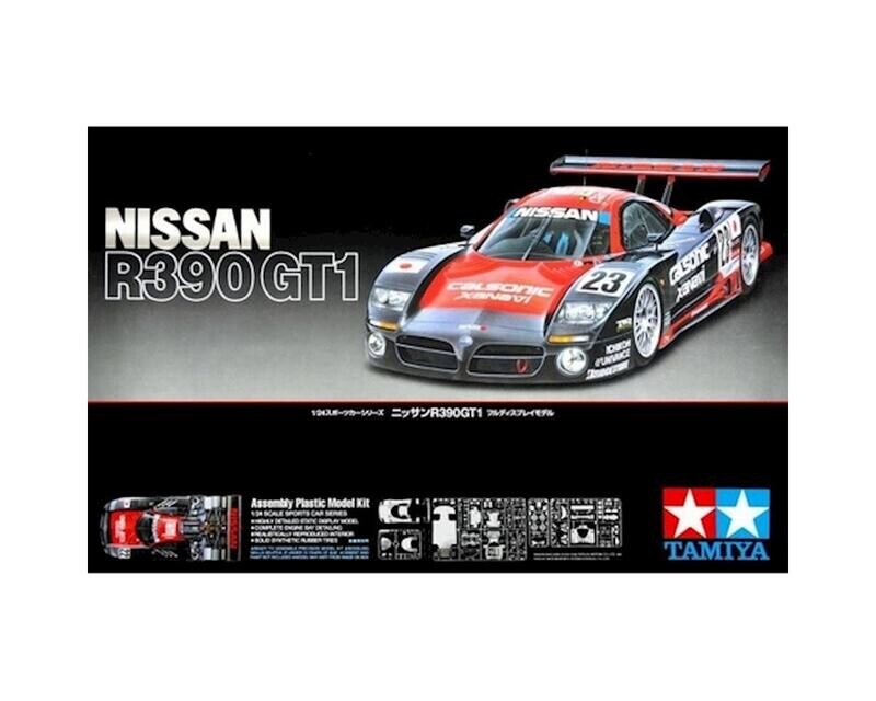 TAM24192 Tamiya 1/24 Nissan R390 GT1 Model Kit