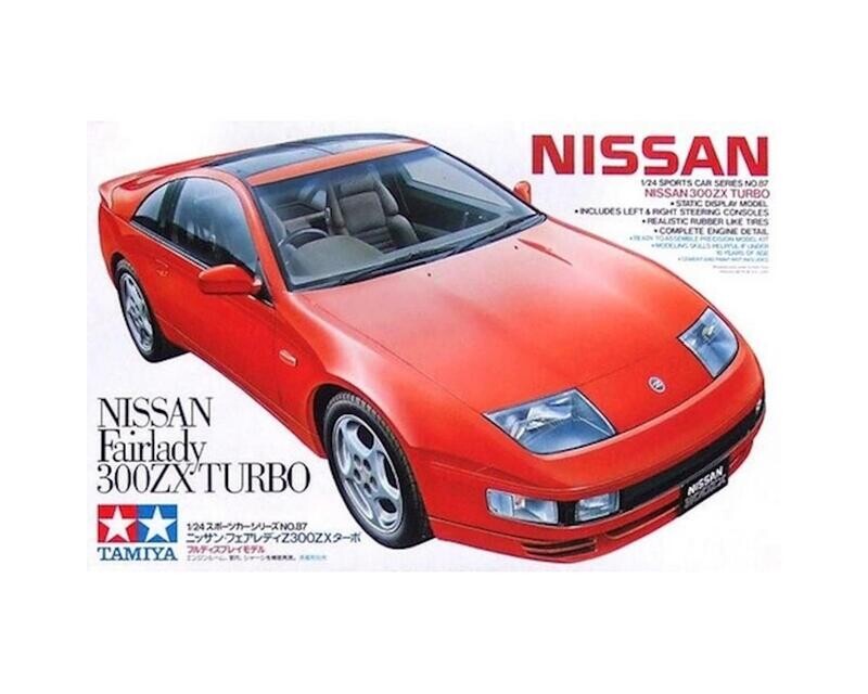 TAM24087 Tamiya 1/24 Nissan 300ZX Turbo Plastic Model