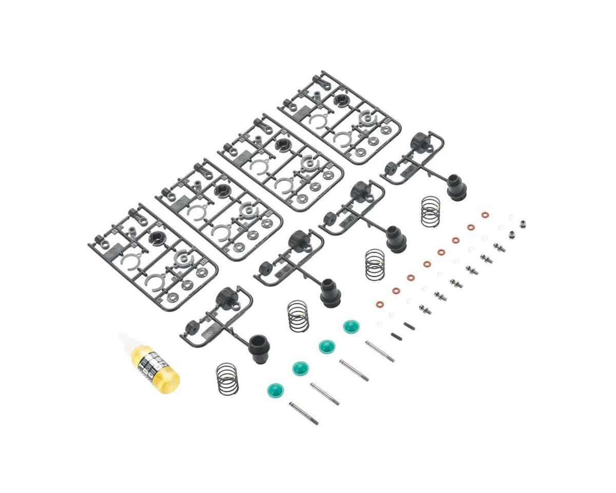 TAM54753 Tamiya CVA Super-Mini Shock (4) (TT-02)