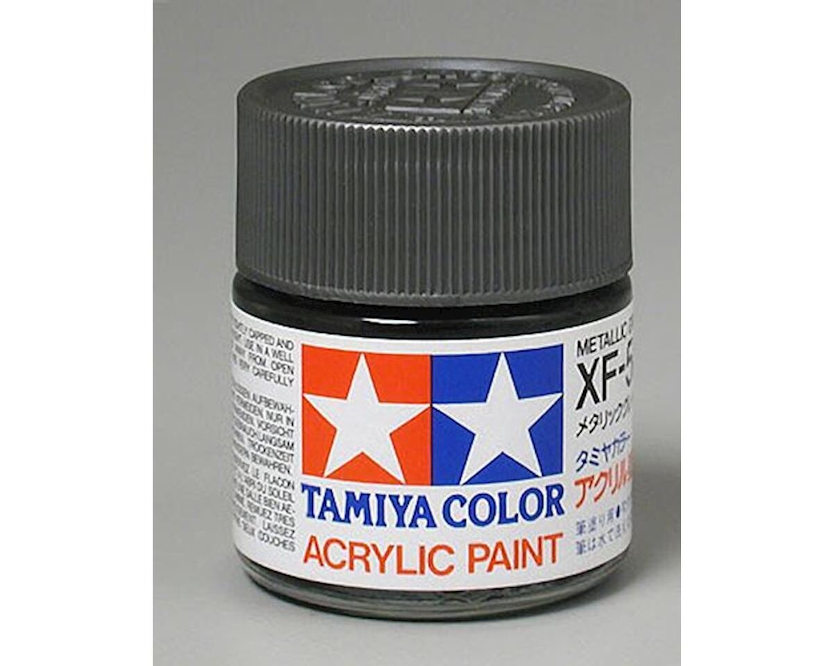 TAM81356 Tamiya XF-56 Flat Metal Grey Acrylic Paint (23ml)