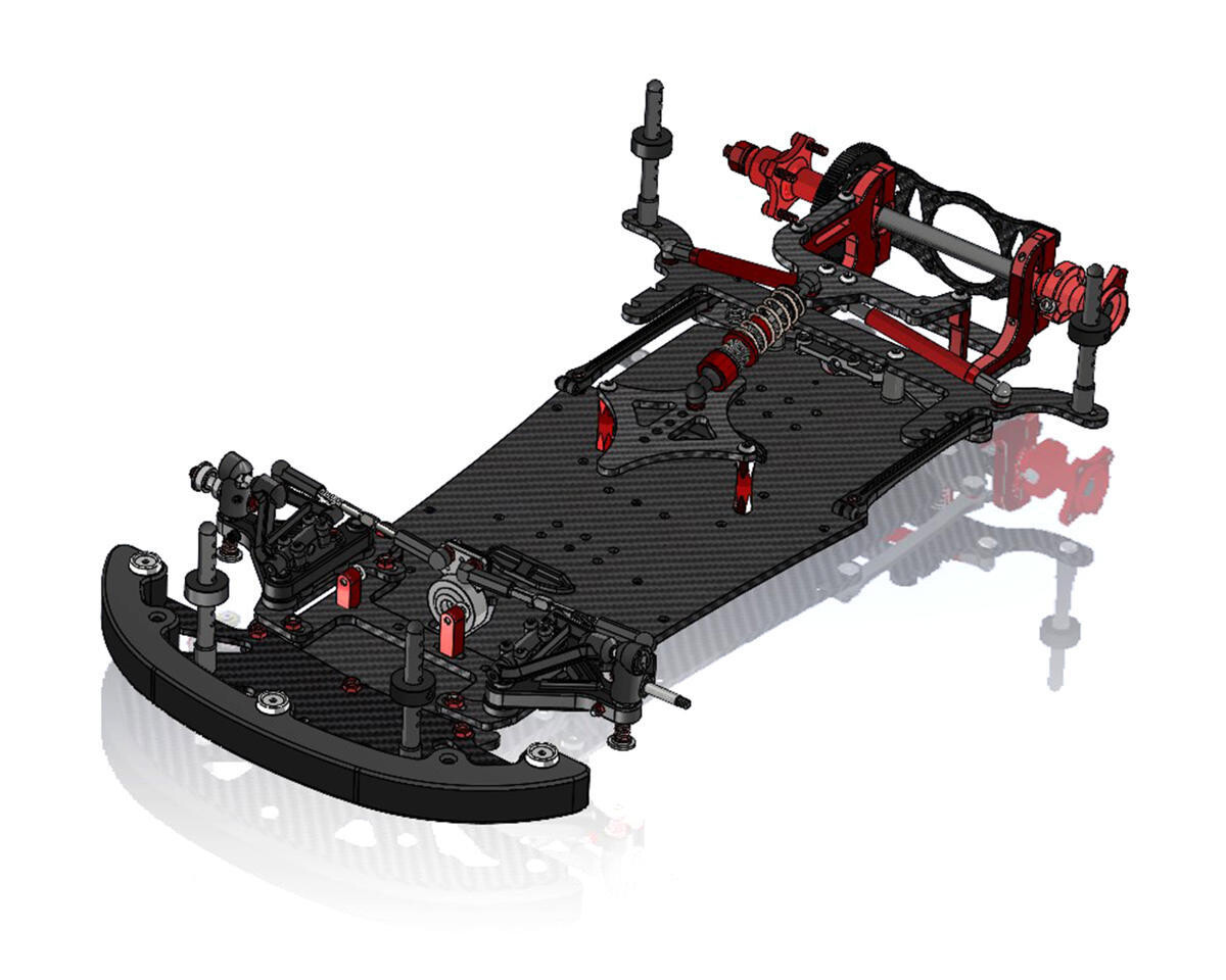 CLN1811 CRC 200R WGT-R 1/10 Pan Car Competition Kit (Rubber Tires)