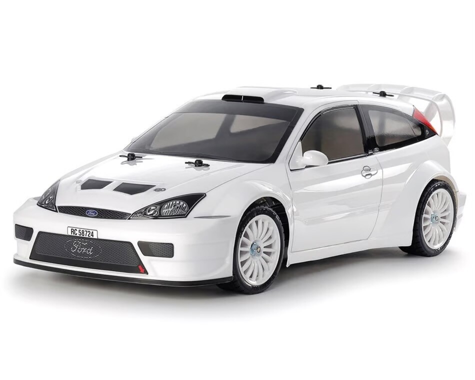 TAM58724A Tamiya 2003 Ford Focus RS Custom 1/10 4WD Electric Rally Car Kit (TT-02)