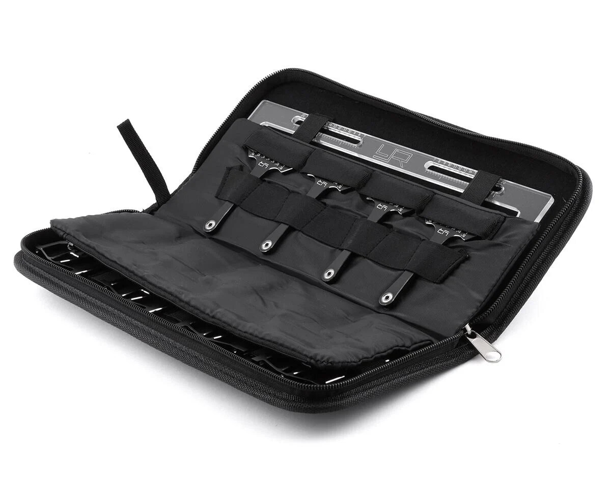 YEA-YT-0140BK Yeah Racing 1/10 Aluminum Universal On Road Setup Station (Black) (V2)