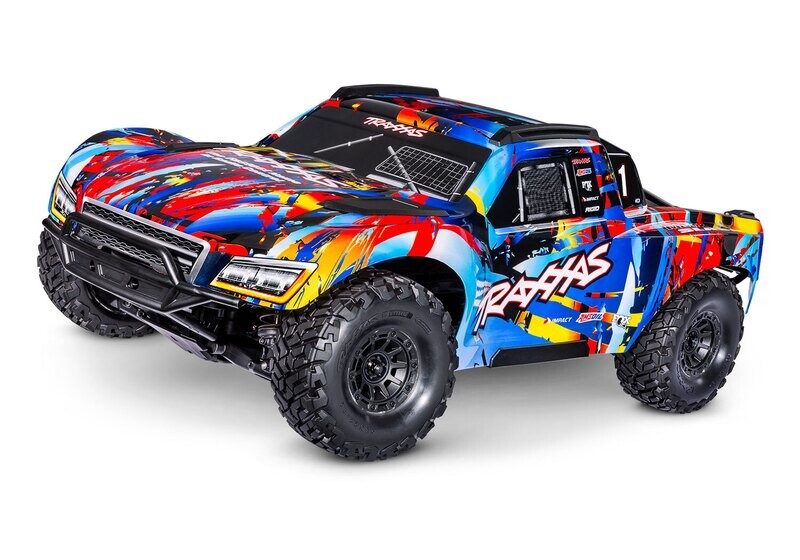102076-4 RNR Maxx Slash: 6s Brushless Short Course Truck. Ready-To-Race® with TQi™ 2.4 GHz radio system with Traxxas Stability Management® and VXL-6s ESC