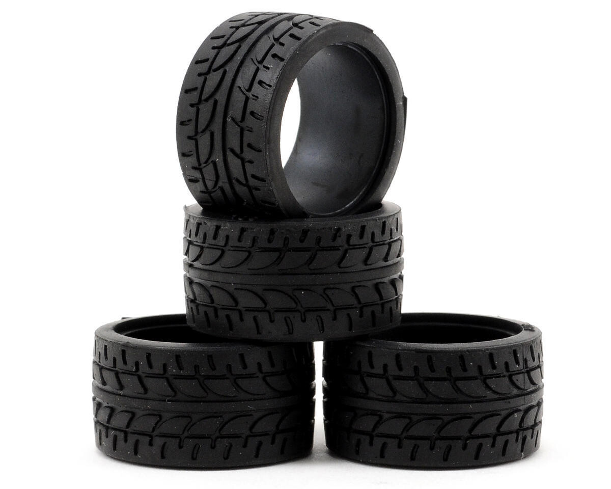 KYOMZW38-30 Kyosho Mini-Z 11mm Wide Racing Radial Tire (4) (30 Shore)