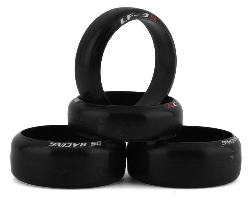 DSC-MI22L-LF3SN DS Racing Mini-Z 8.5mm Front &amp; 11mm Rear Drift Tires (22mm) (LF-3)