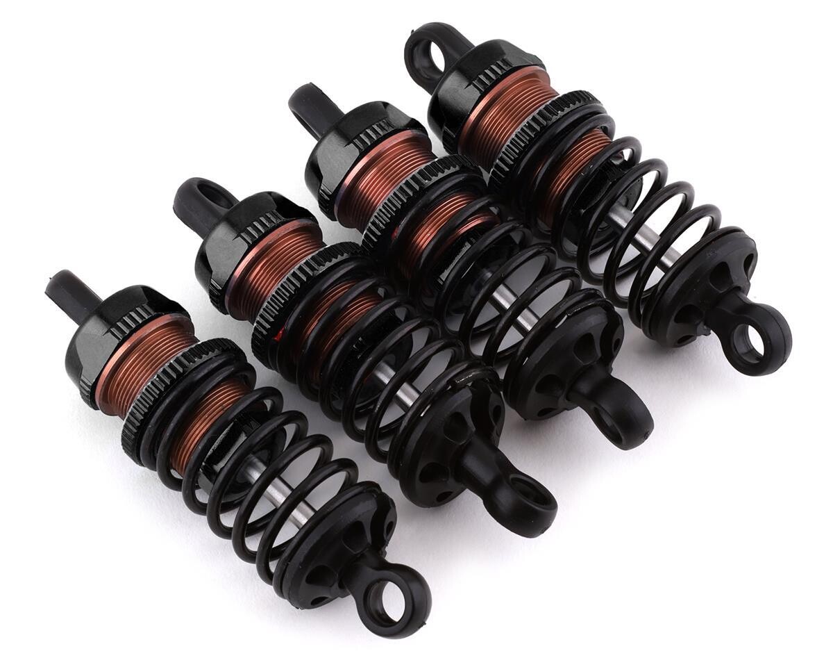 YEA-BBG-0050BK Yeah Racing Aluminum Go Big Bore Touring Shocks (Black) (4) (50mm)