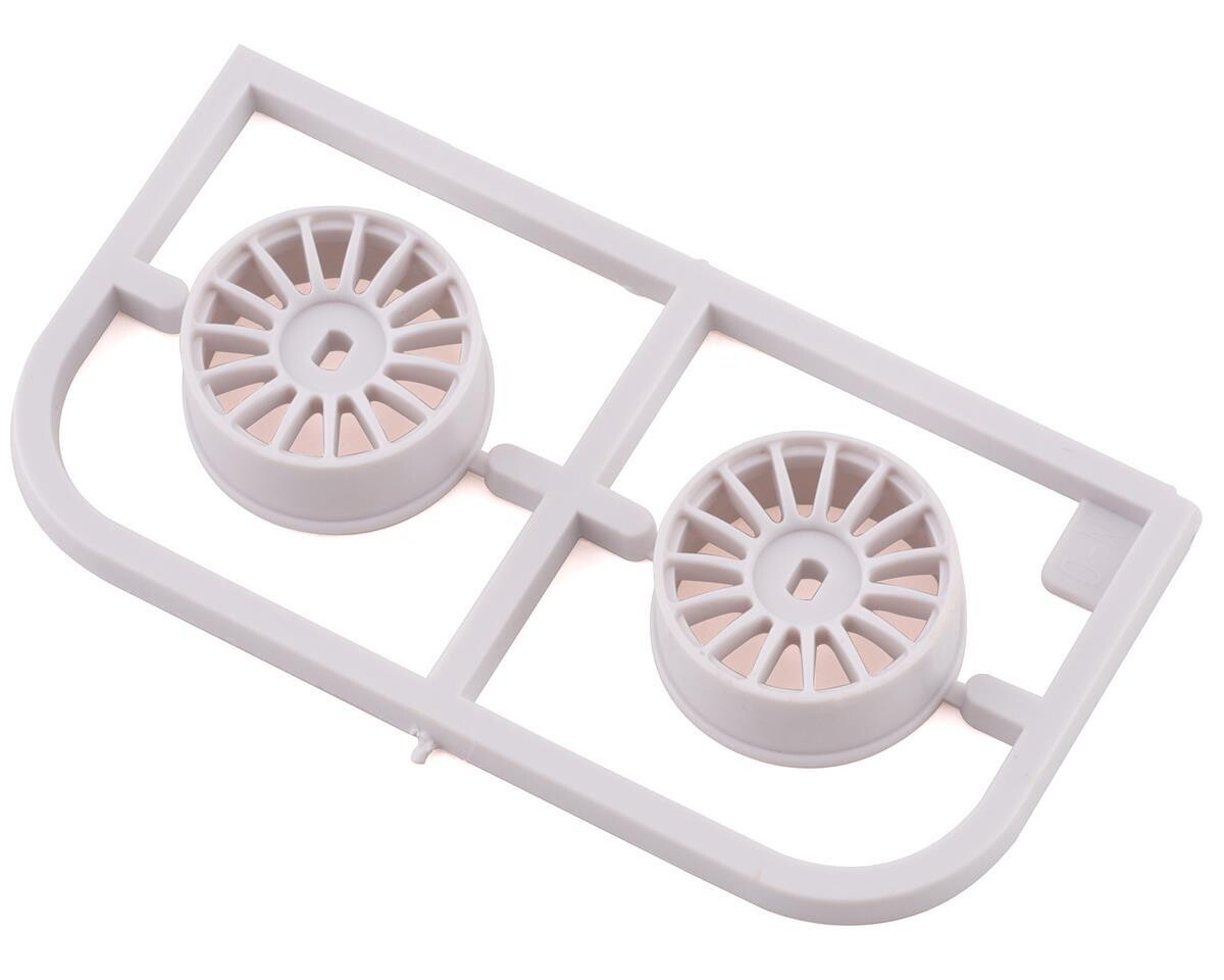 KYOMDH100W-N0 Kyosho Mini-Z AWD Multi Wheel (White) (2) (Narrow/0 Offset)