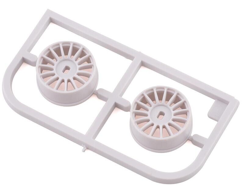 KYOMDH100W-N0 Kyosho Mini-Z AWD Multi Wheel (White) (2) (Narrow/0 Offset)
