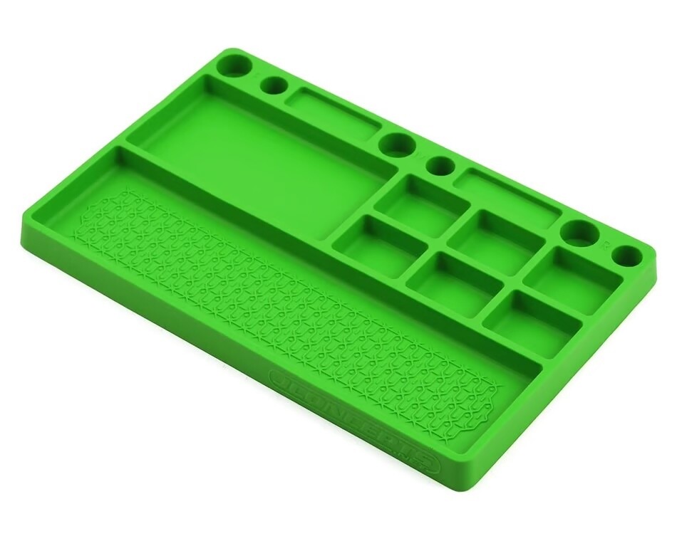JCO2550-5 JConcepts Rubber Parts Tray (Green)